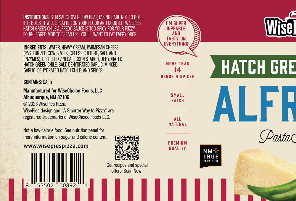 3 Pack Green Chile Alfredo