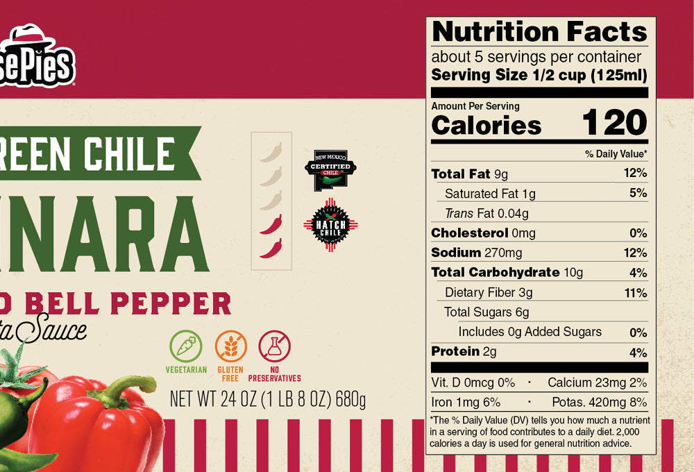 3 Pack Green Chile Marinara