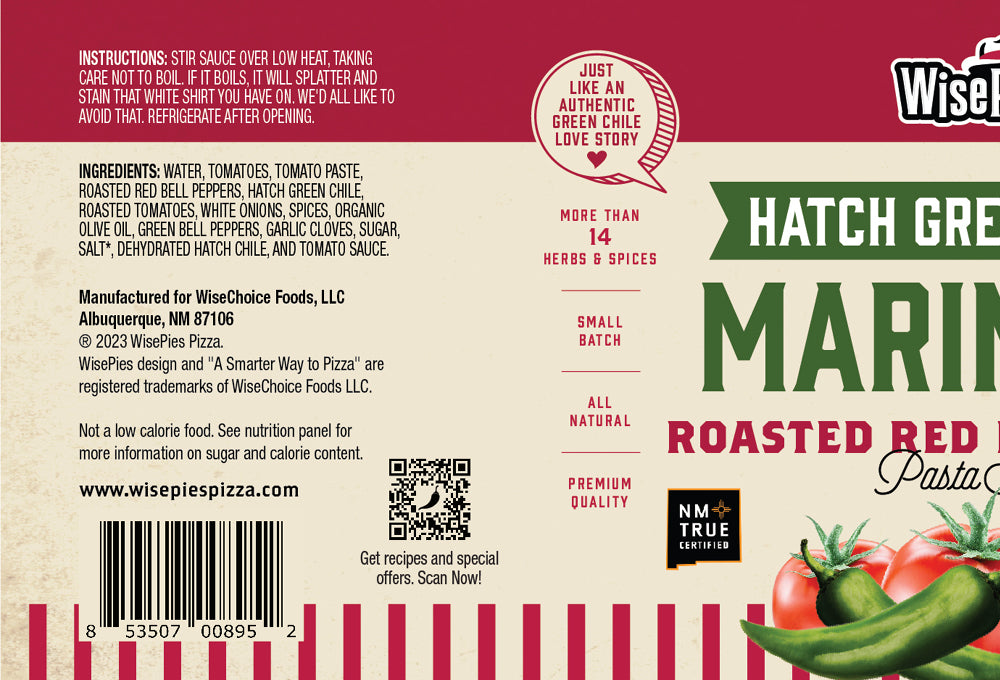 3 Pack Green Chile Marinara