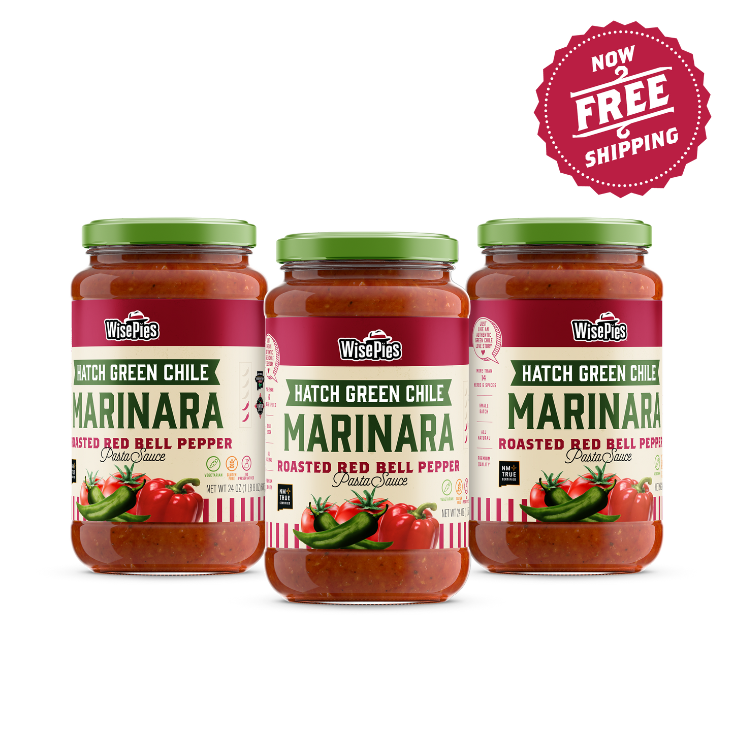 3 Pack Green Chile Marinara