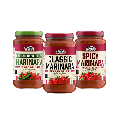 3 Pack Marinara Sauce Sampler
