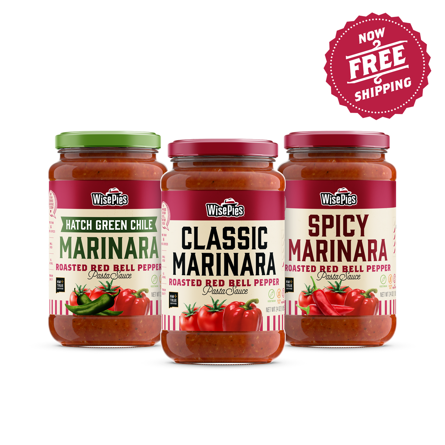 3 Pack Marinara Sauce Sampler