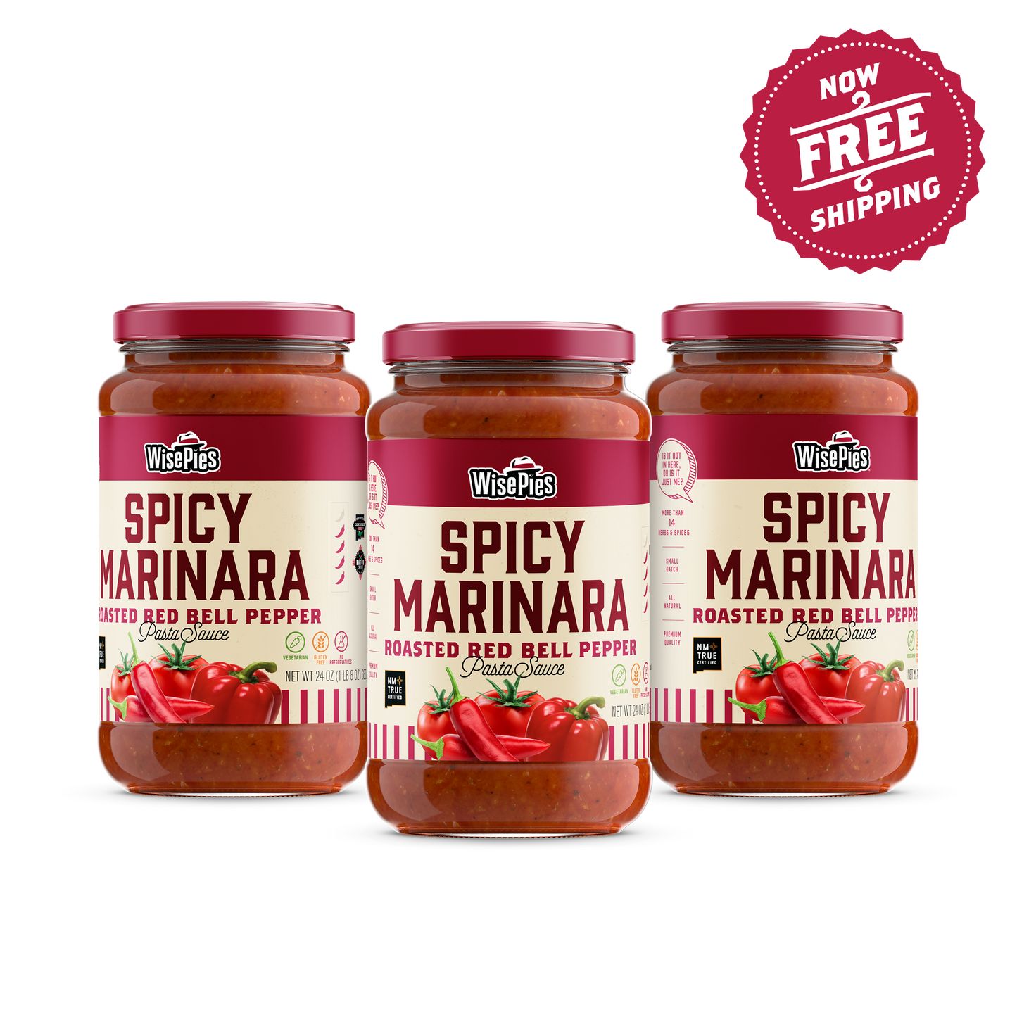 3 Pack Spicy Marinara