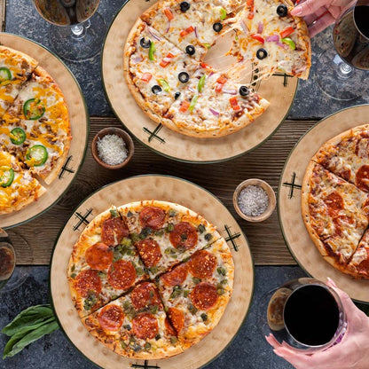 WisePies Pizza - Four Cheese Pizza - 4 Pack